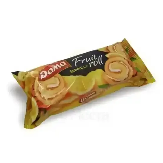 Doma Fruit Swiss Roll Lemon 175G