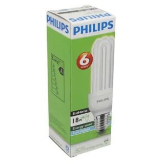 Philips Ecohome Bulb 18W E27 Energy Saver Warm White