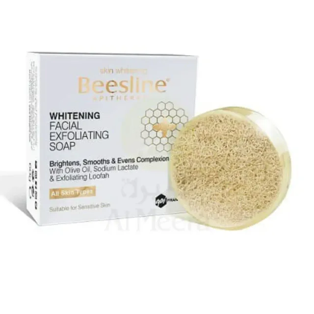 BEESLINE WHITENING FACIAL EXFOLIATING SOAP 60GM