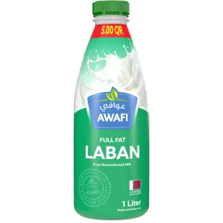 Awafi Laban Full Fat 1L