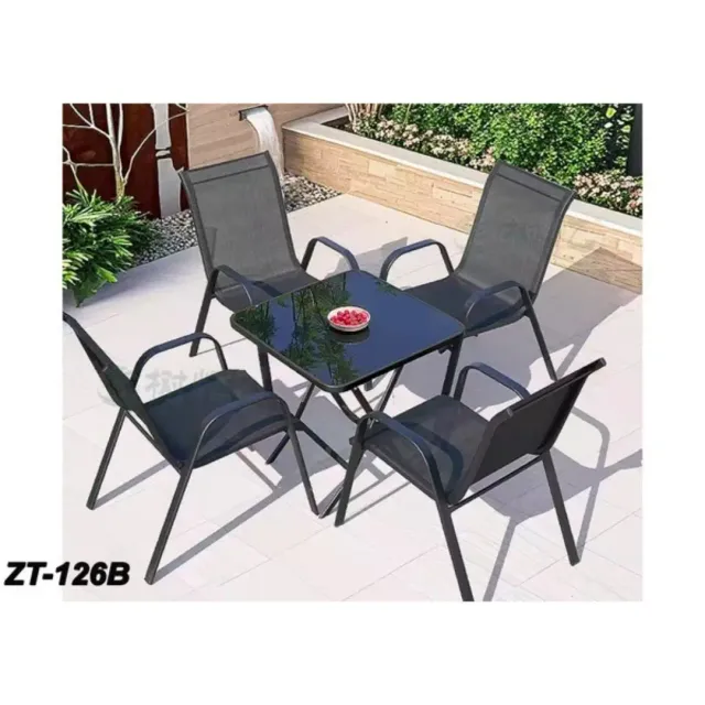 Fanar Table + 4 pcs Chair Set ZT126B