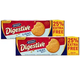 McVitie's Digestive Biscuits Light 500gx2 Pieces