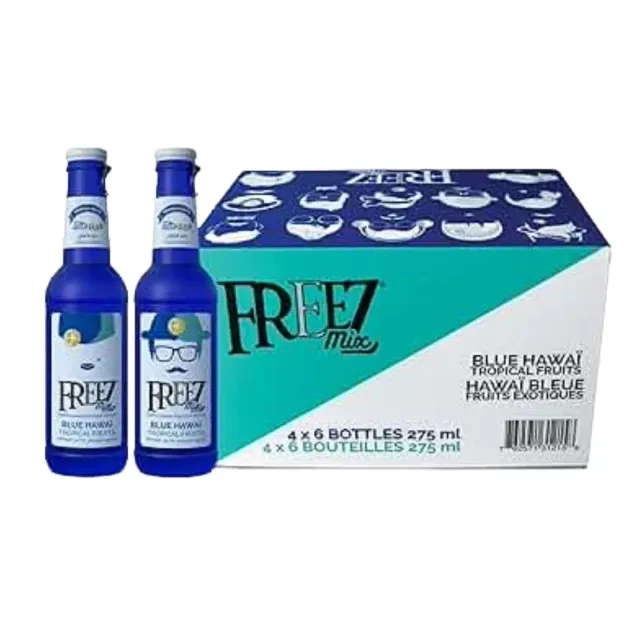 Freez Blue Hawii Drink 275mlx24 Pieces