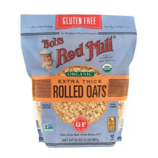 BRM GF Organic Rolled Oats 907 g