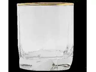 Luna Gold Rim Tumbler Set, 6 Pieces