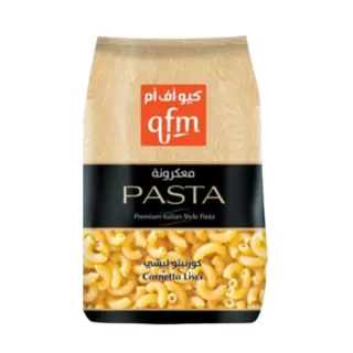 معكرونة QFM الإيطالية كورنيتو ليسي 400 جم
