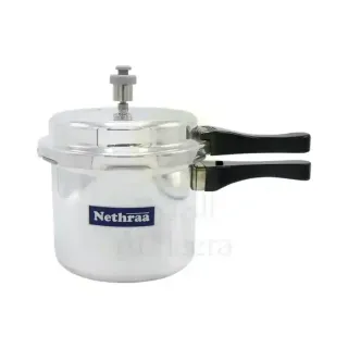 NETHRAA Aluminum Pressure Cooker 3L