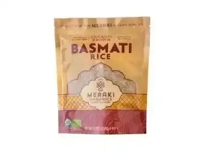 Meraki Organic Brown Basmati Rice 907G