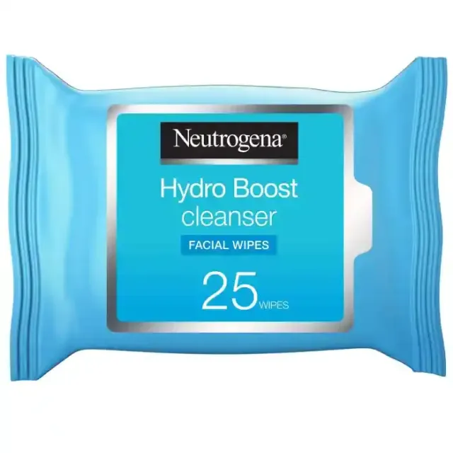 Neutrogena Hydro Boost Facial Wipes 25 Pieces