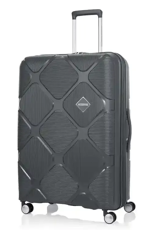 American Tourister 4-Wheel Hard Trolley Dark Grey 81 cm