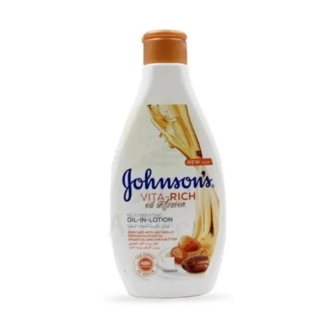 Johnson's Rejuvenating Vita-Rich Oil-in-Body Lotion 250ml