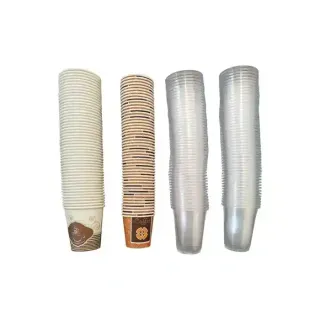 FOOD PACK PAPER CUP 7OZ+ 6.5OZ+ 4OZ