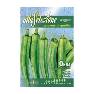 Alta Okra Seeds 9g