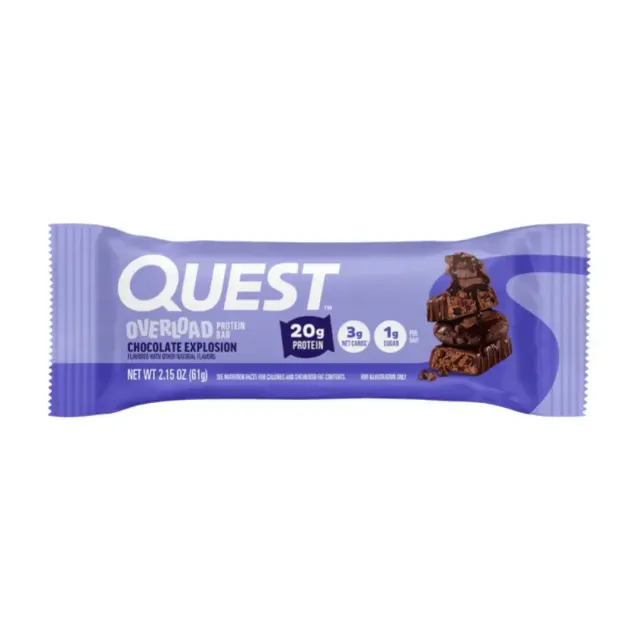 Quest Protein Bar Overload Chocolate 61g