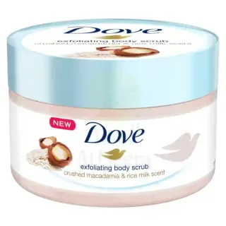 Dove Exfoliating Body Scrub Macadamia & Rice Milk