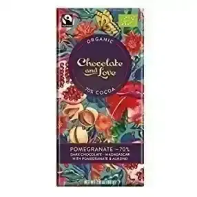 Chocolate And Love Pomegrnte Chco70% 80G