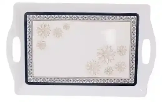 Hoover Jaffa Rectangular Tray With Handle 38X23Cm 5229