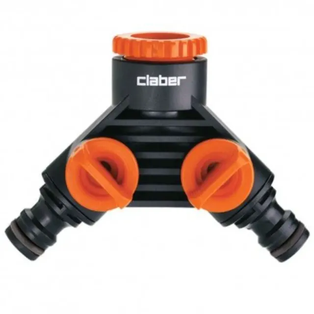 Claber Connector Tap Double 8599
