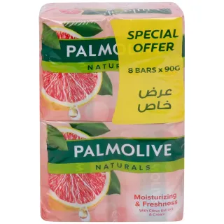 PALMOLIVE SOAP CITRUS & CRM 8X90G
