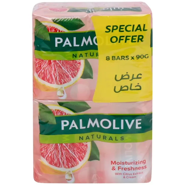 PALMOLIVE SOAP CITRUS & CRM 8X90G