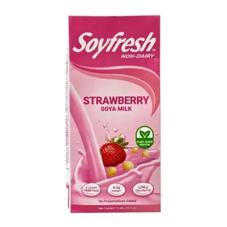 SOYFRESH SOYA MILK STRAW 1L