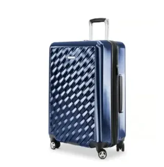 Ricardo Beverly Hills Melrose Prussian Blue Hard Case Trolley 25 Inch