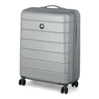 DELSEY LAGOS 4W HARD TROLLEY 66CM SILVER