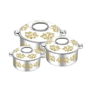 NOVA POT SET 3PCS GOLD 2.5L+ 3.5L+5L