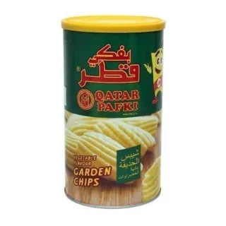 قطر بافكي خضار حديقة وجبات خفيفة 70غم *6