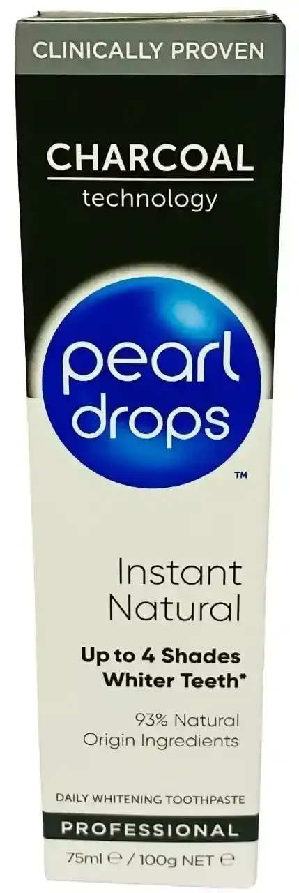 Pearl Drops Charc N.White Toothpaste 75Ml