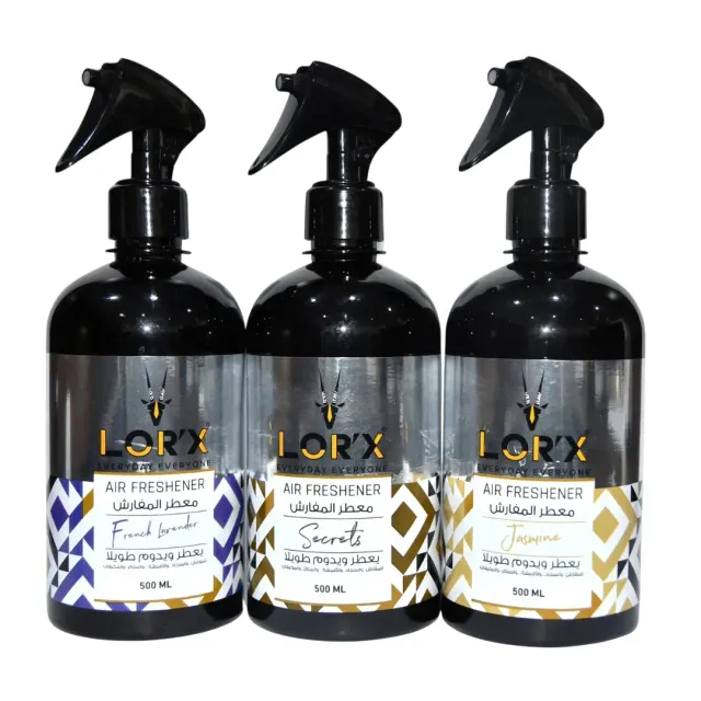 لوركس معطر جو مشكل 500 مل × 3 سعر خاص