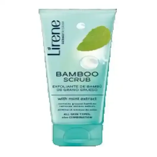 Lirene Bamboo Scrub with Mint Extract for All Skin Types, 75ml