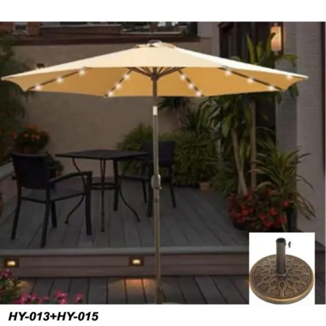 Fanar Umbrella with Stand 2.7m HY013