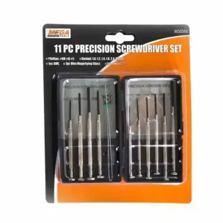 Mega Precision Screw Driver Set, 11pcs