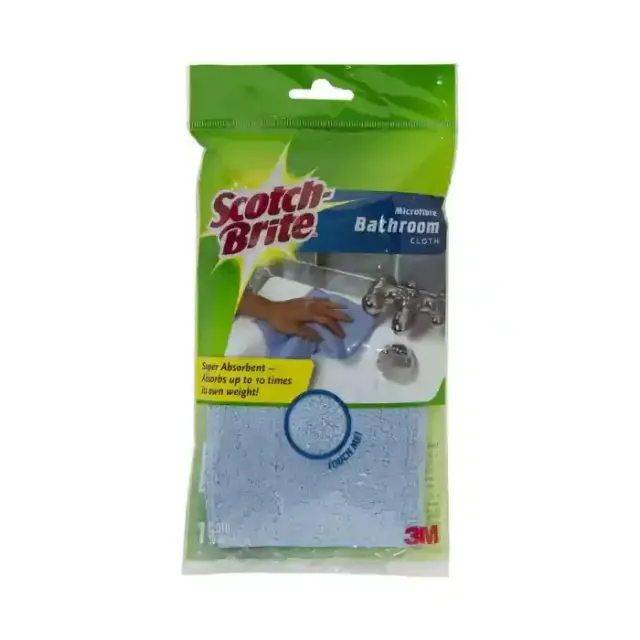 Scotch Brite Microfibre Bathroom Cleaning Cloth 1Pcs