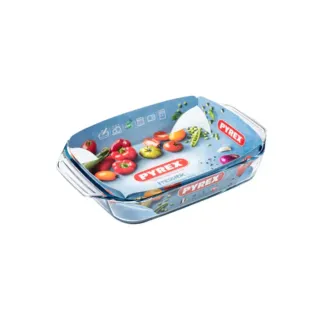 PYREX Optimum Rectangle Roaster 28x17cm 406B000