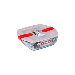 PYREX Square Dish with Lid 1.0L 211PH00