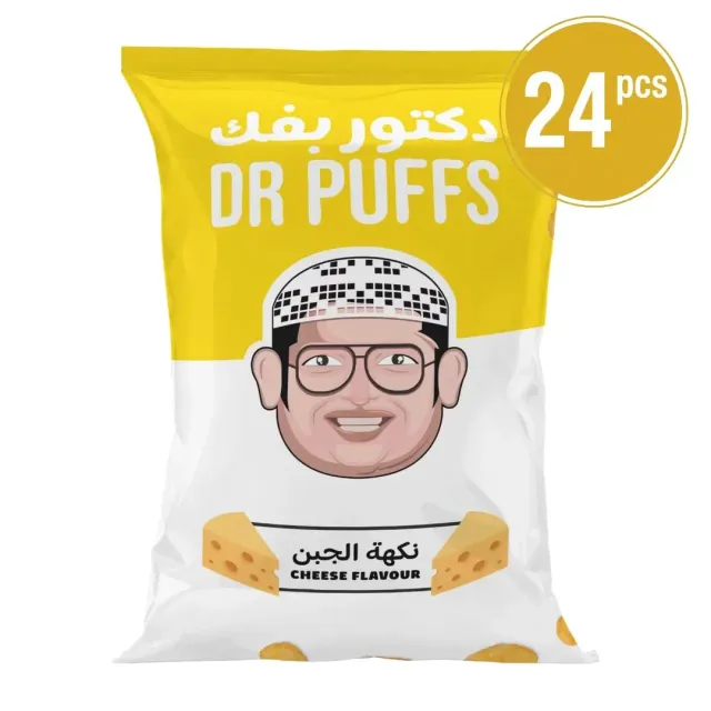 Dr Puffs Cheese Chips 70gx24 Pieces