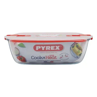 Pyrex Rect Dish W/Lid 2.5L 216Ph00