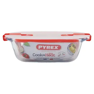 Pyrex Rect Dish W/Lid 0.4L 214Ph00