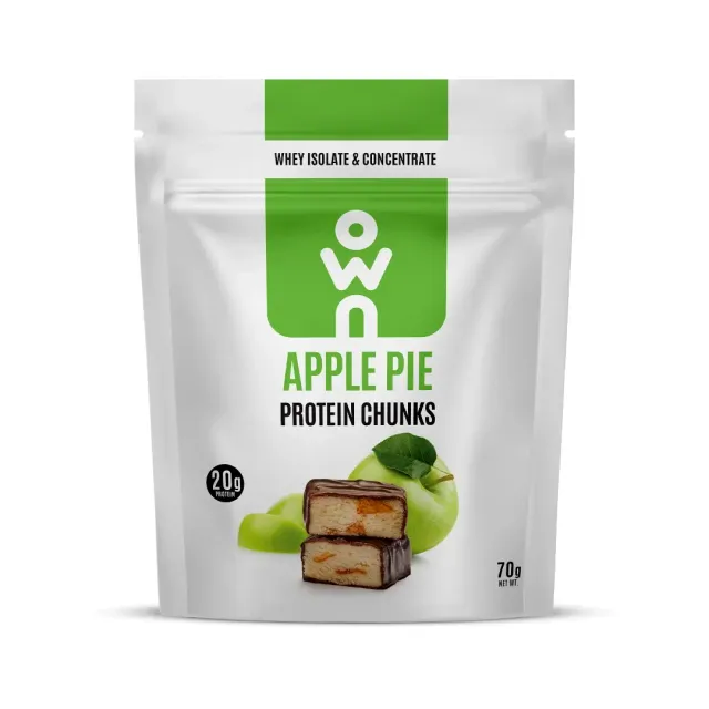 Own Protein Chunks Apple Pie 70g