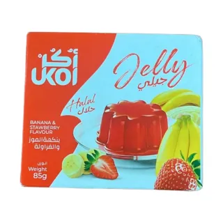 جيلي موز وفراولة أوكول 85 جرام