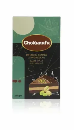 CHOKUNAFA DARK CHOCO PISTA KUNFA 210G
