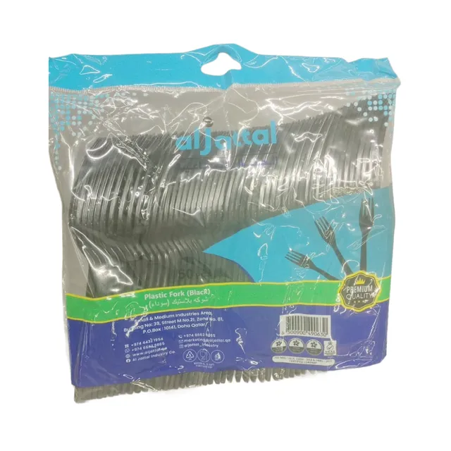 Al Jattal Fork Large Black 5.2g 50pc