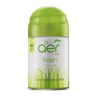 Godrej Automatic Spray Refill Aer Matic Fresh Lush Green Air Freshener 225ml