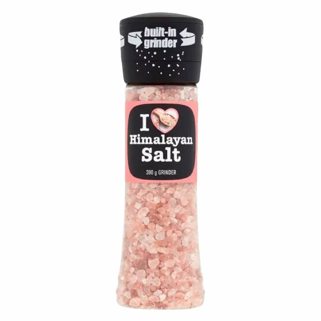 I Love Salt Himalayan Pink Large Grinder 390g