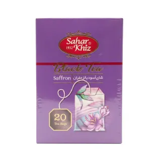 سهرخيز شاي أسود بالزعفران 30 غرام