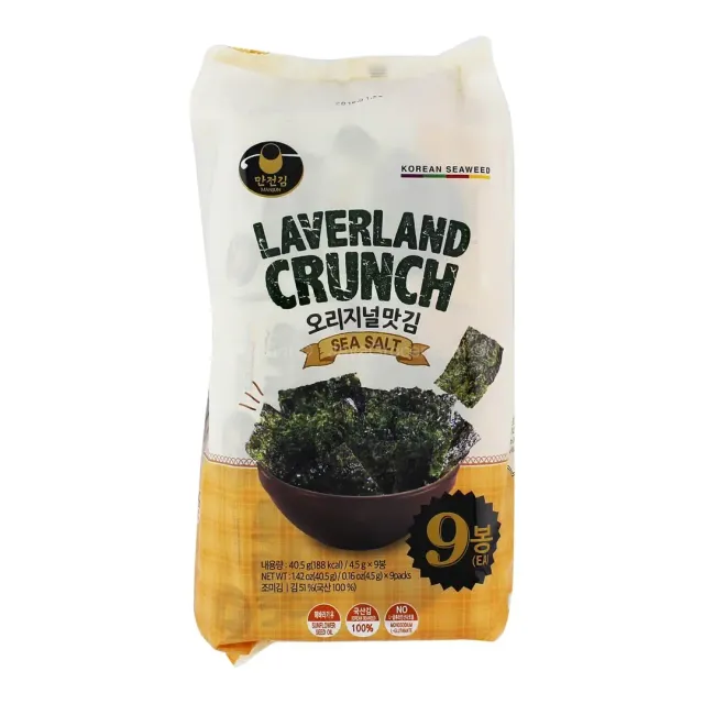 Manjun Laverland Seaweed Seas Salt 40.5G