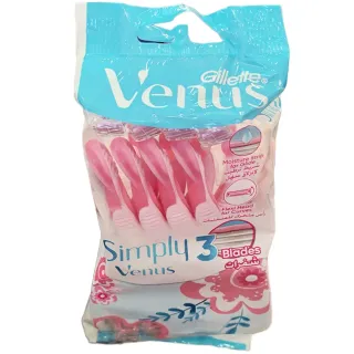 Gillette Simply Venus 3 Disposable 8 Pieces