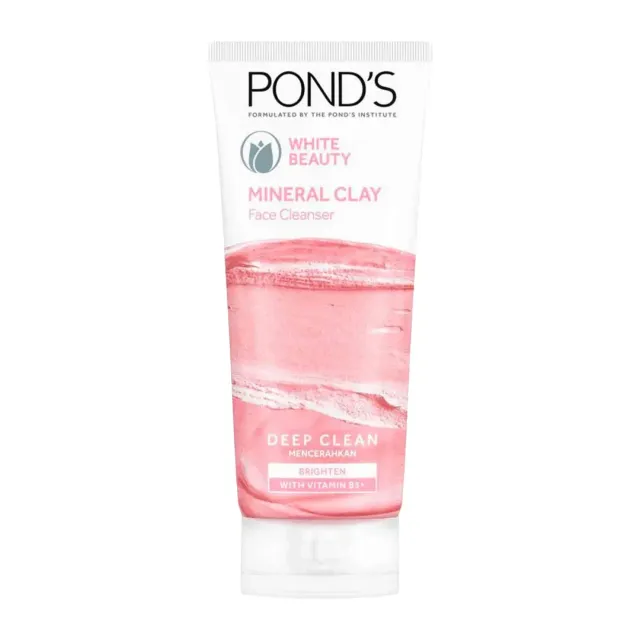 Pond's Facial Cleanser Bright Clay 90g